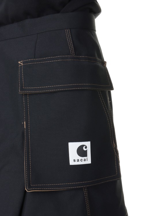 Carhartt WIP Suiting Bonding Skirt サイズ1 中古・古着通販】sacai (サカイ) CarHartt (カーハート) WIP