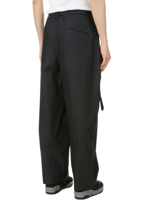 Drill Chambray Belted Trousers(#BHS24S009) | セレクト
