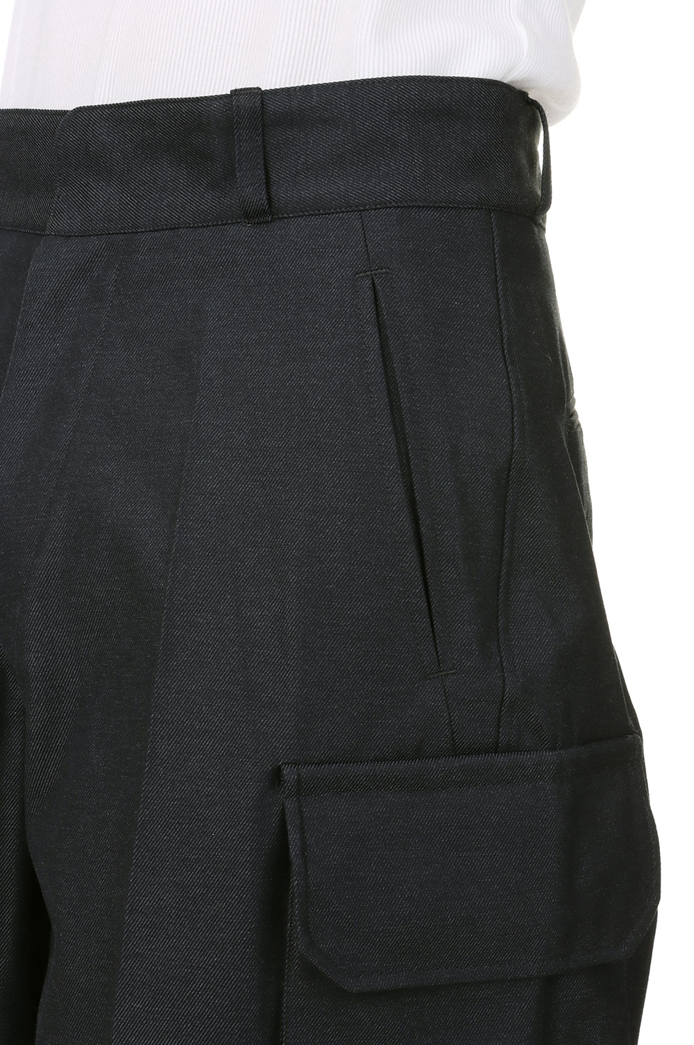 Drill Chambray French Combat Trousers(#BHS24S021Dc