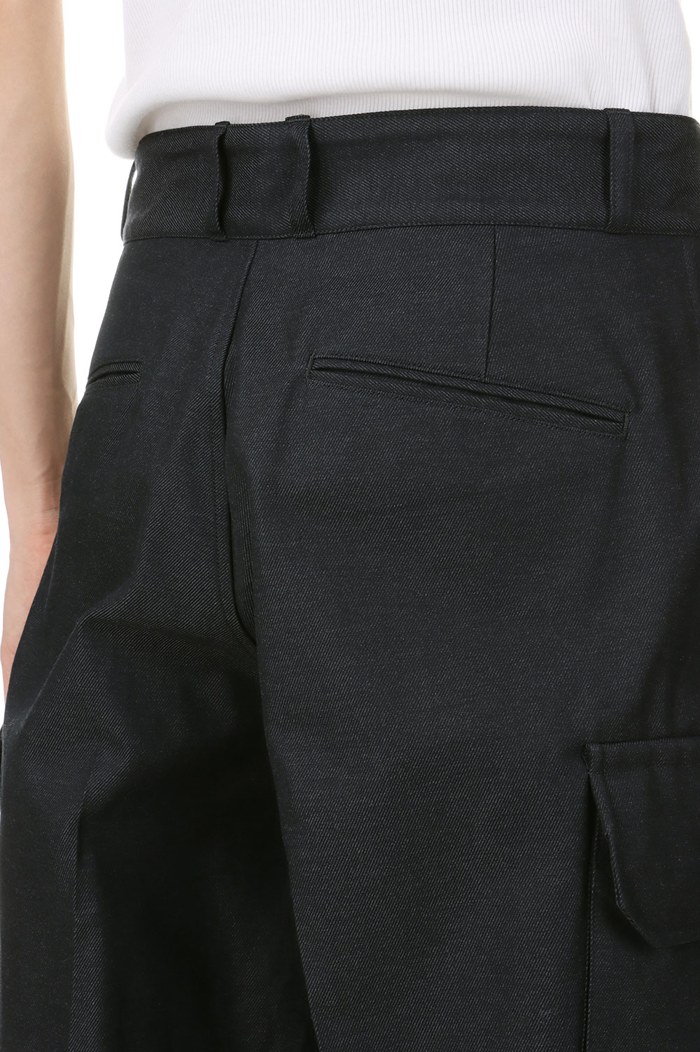 Drill Chambray French Combat Trousers(#BHS24S021Dc