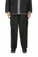 Drill Chambray Belted Trousers(#BHS24S009) | セレクト