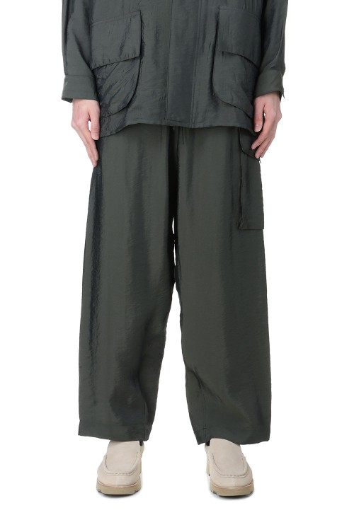 Ny/R Side Seamless 4P Pants(#BHS24S007NyR)-#02DarkOlive