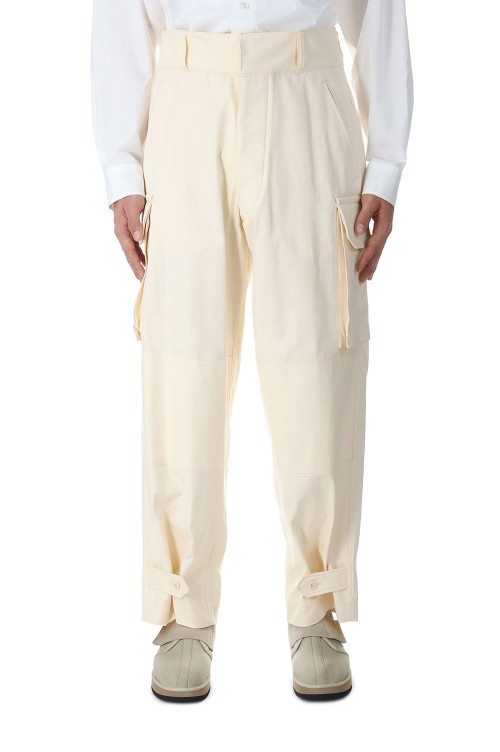 Cotton Serge 47 Pants(#bROOTS24S0)-#01Ivory- | セレクト Cotton Serge 47 Pants(#bROOTS24S0)-#01Ivory- | セレクト