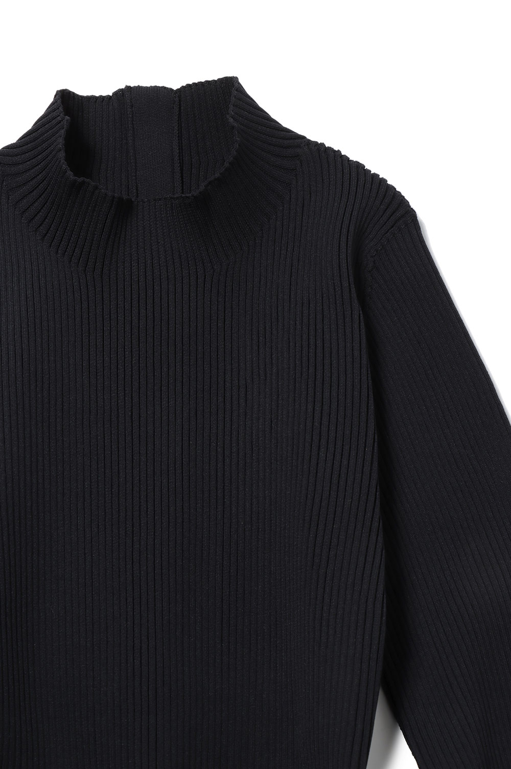 IIROT◆長袖カットソー/2/ポリエステル/BLK/025-024-KT69/Eco-pullover Knit Eco-pullover Knit -Black (025-024-KT69) | セレクトショップ