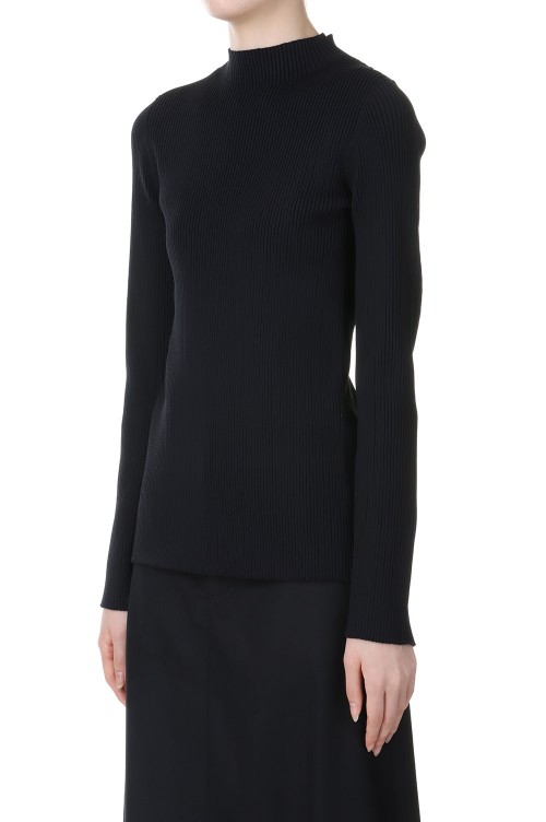 IIROT◆長袖カットソー/2/ポリエステル/BLK/025-024-KT69/Eco-pullover Knit Eco-pullover Knit -Black (025-024-KT69) | セレクトショップ