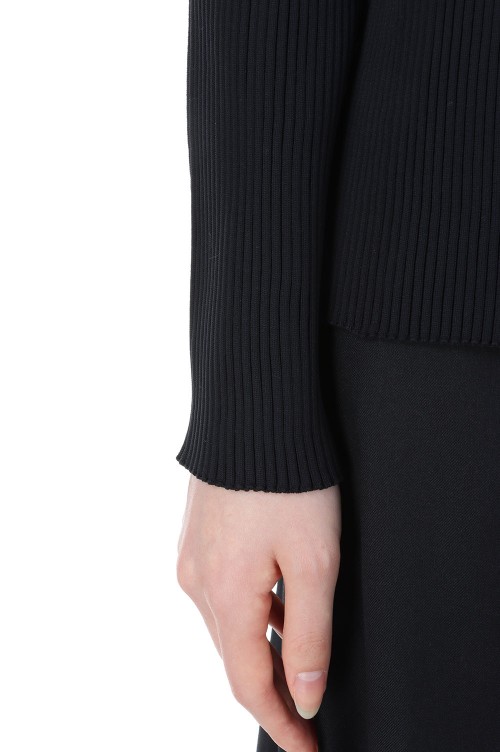 IIROT◆長袖カットソー/2/ポリエステル/BLK/025-024-KT69/Eco-pullover Knit Eco-pullover Knit -Black (025-024-KT69) | セレクトショップ