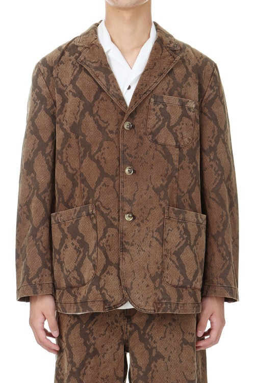 Blazer / Brown AOP | セレクトショップ｜DeepInsideinc.com Store