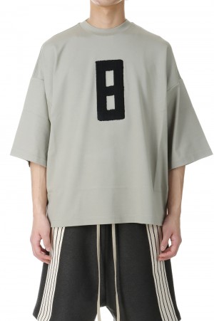 Embroidered 8 Milano Tee / Paris Sky（#FG850-2052VIS）