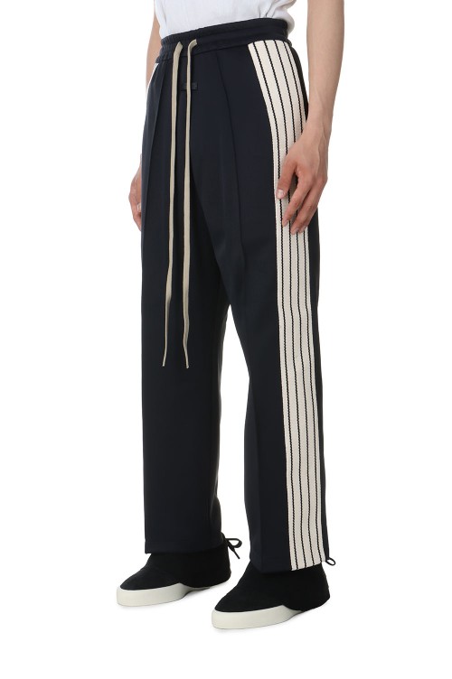 Pintuck and Stripe Relaxed Sweatpant / Black(#FG840-4002NEO Pintuck and Stripe Relaxed Sweatpant / Black(#FG840-4002NEO
