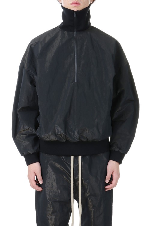 Half Zip High Neck Track Jacket / Black（#FG830-210WRP