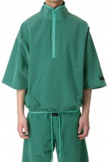 Halfzip Mockneck Shirt/Mint Leaf(186SP244052F)