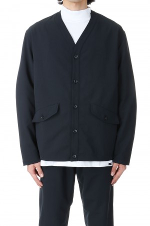 【新品】SUHF359 ALPHADRY Cardigan XS NAVY ALPHADRY Cardigan - NAVY (SUHF359) | セレクトショップ