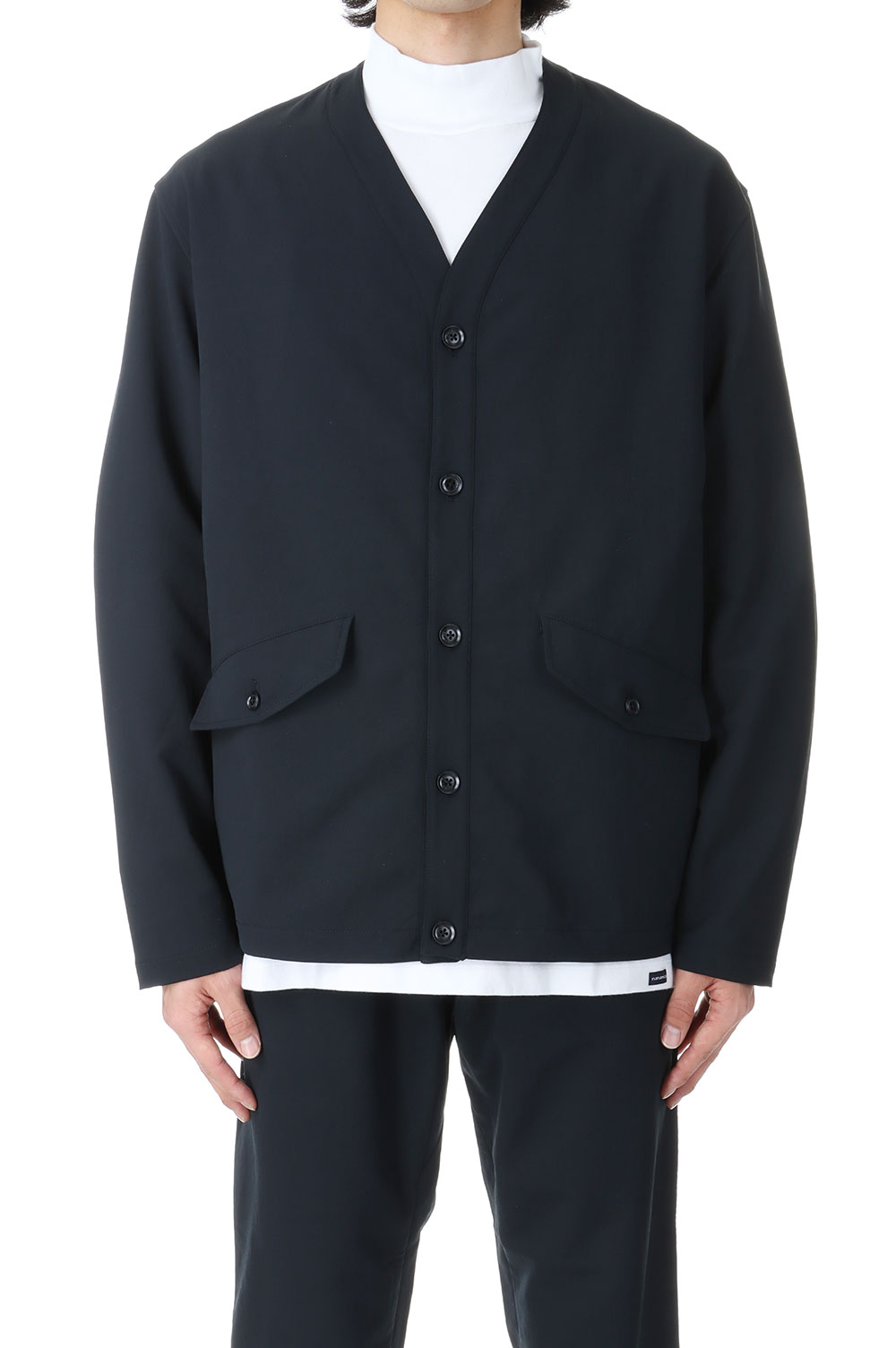 美品・試着のみ nanamica ALPHADRY カーディガン SUHF359 nanamica ALPHADRY Cardigan Gray 23FA-I（ナナミカ アルファ