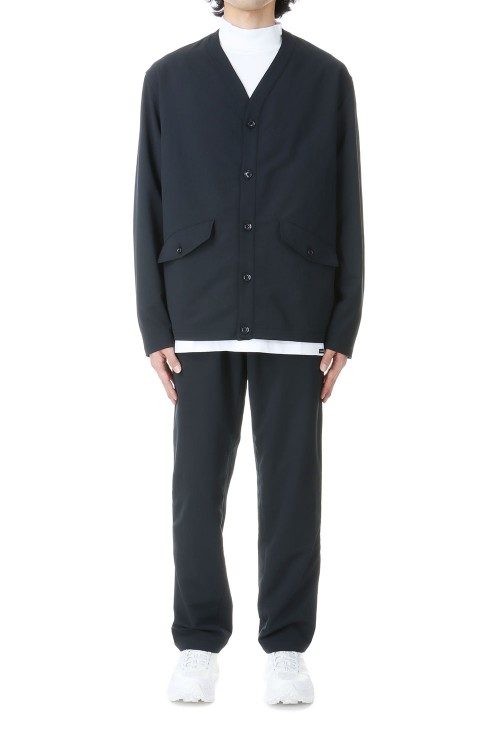 nanamica ナナミカ ALPHADRY カーディガン SUHF359 nanamica ALPHADRY Cardigan Navy 23FA-I（ナナミカ アルファ