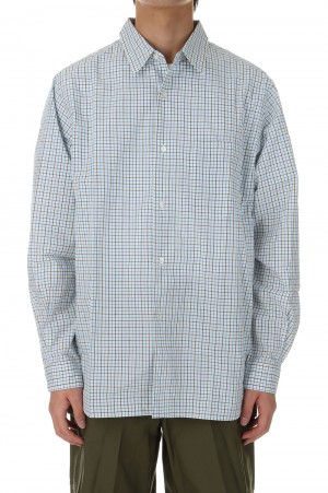 Regular Collar Wind Shirt - NAVY (SUGS407)