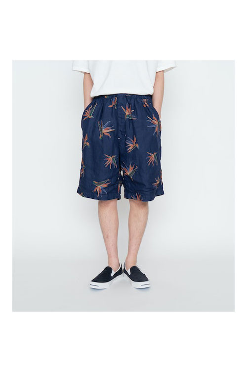 Cupra Hemp Aloha Shorts - NAVY (SUDS404) | セレクトショップ