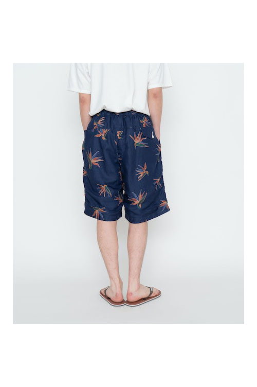 Cupra Hemp Aloha Shorts - NAVY (SUDS404) | セレクトショップ