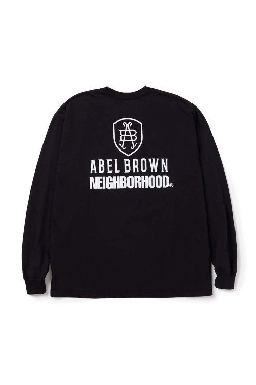 NH x ABEL BROWN . TEE LS / BLACK (232PC30N-LT01S) | セレクト 