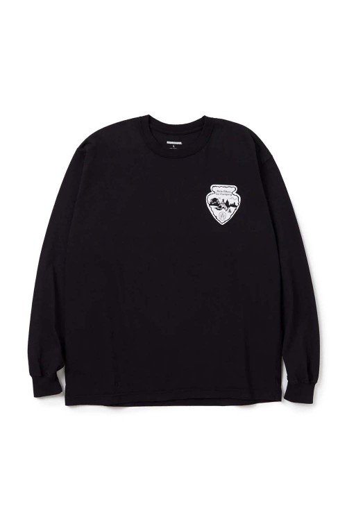 NH x ABEL BROWN . TEE LS / BLACK (232PC30N-LT01S) | セレクト 