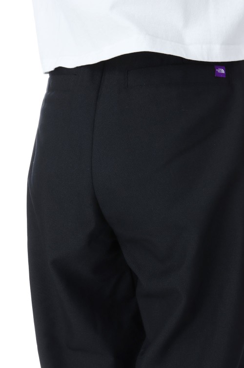 Polyester Wool Oxford Tuck Field Pants -BLACK(NTW5416N