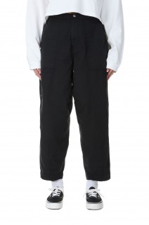 Ripstop Wide Cropped Field Pants -BLACK(NT5355N)
