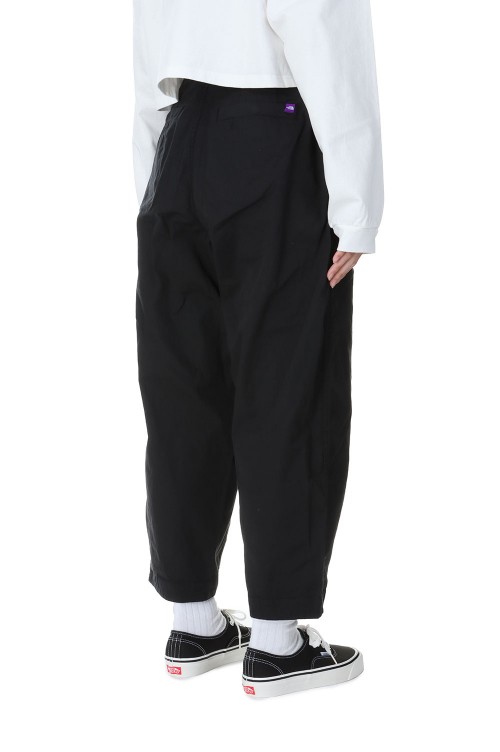 Ripstop Wide Cropped Field Pants -BLACK(NT5355N) | セレクト