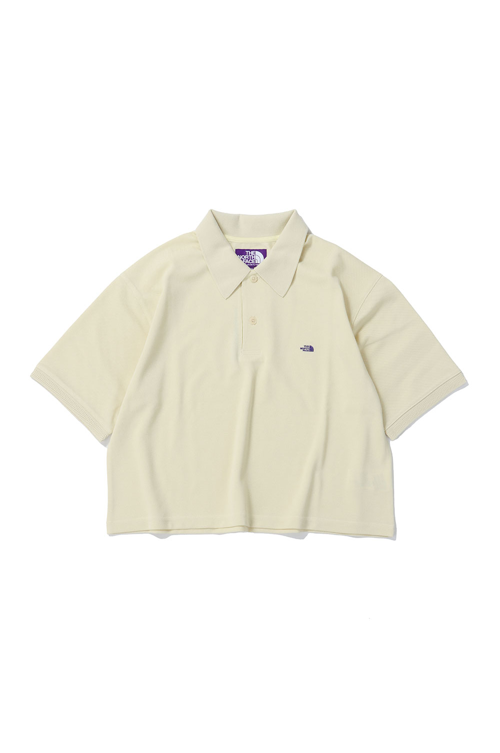 新品未使用Moss Stitch Field Cropped Polo nanamica / Moss Stitch Field Cropped Polo