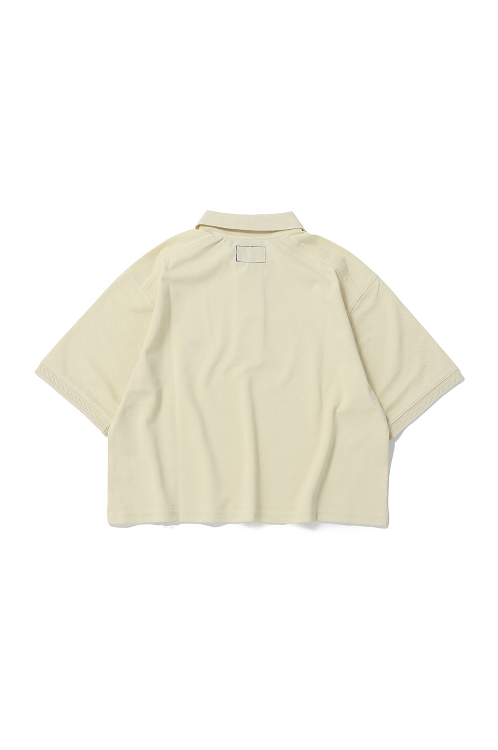 Moss Stitch Field Cropped Polo -CREAM(NTW3408N) | セレクト