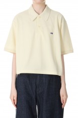 Moss Stitch Field Cropped Polo -CREAM(NTW3408N)