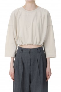 COTTON SHORT FOOTBALL T SHIRTS / BEIGE(24SCT-#237L)