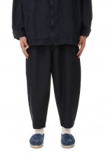 kolor AW23 ワイドウールパンツ　NAVY 2 23wcm-p07105 23WCM-P07105-C-Navy- | セレクトショップ｜DeepInsideinc.com Store