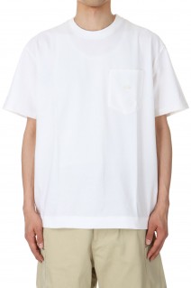 High Bulky Pocket Tee - OFF WHITE (NT3422N)