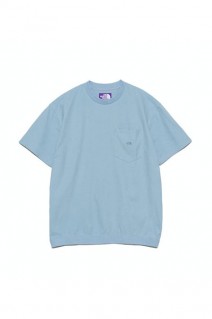 High Bulky Pocket Tee - SAX (NT3422N)