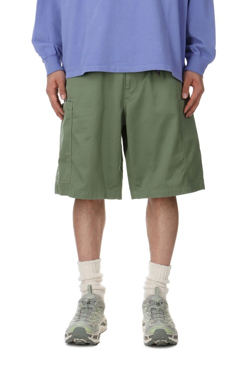 Chino Cargo Pocket Field Shorts - KHAKI GREEN (NT4405N