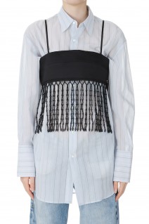 beads camisole-BLACK(CZ-24080)