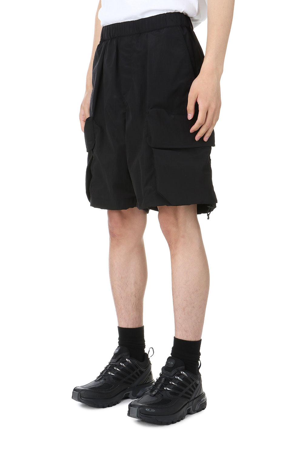 【NTN】 POCKET SHORTS エヌティーエヌ POCKET SHORTS(24-NS005039)-001 BLACK- | セレクトショップ