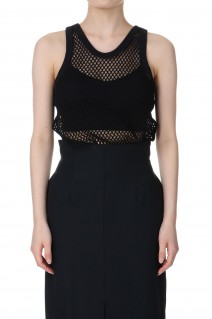 Mesh Tank Top -BLACK(12410604)