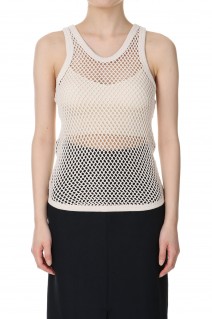 Mesh Tank Top -ECRU(12410604)