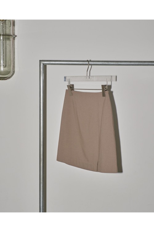 Heather Mini Skirt -GRAY BEIGE(12410801) | セレクトショップ 