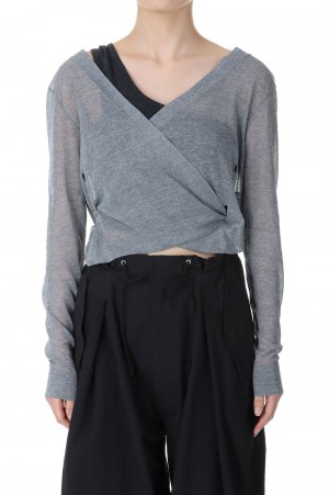 Sheer Separate Cachecoeur -Gray (24SS-30-N)