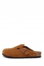 Squaretoe Leather Sabot - BLACK (12521020) | セレクトショップ