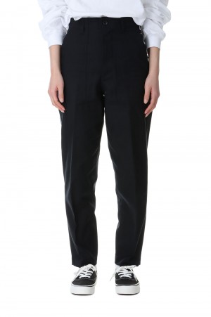 BAKER PANTS -BLACK（15AMSPA18  ）