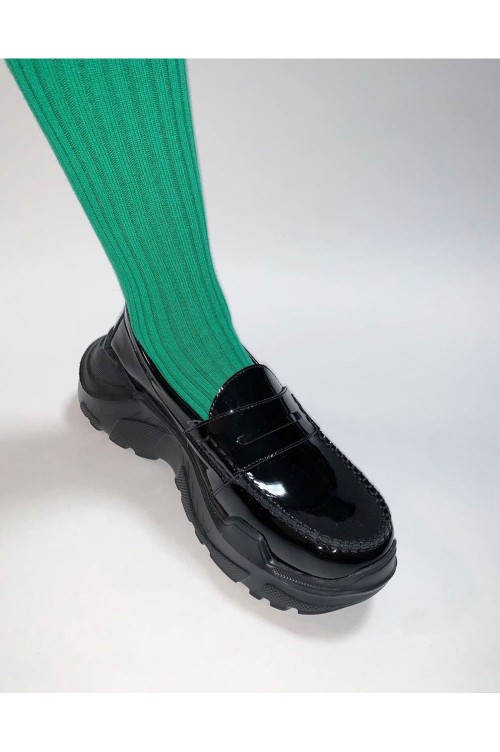 靴 AKIKOAOKI Regulated Gravity Black Regulated Gravity-faux leather – AKIKOAOKI(アキコアオキ)公式