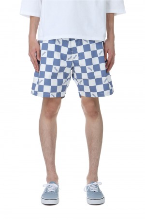 スタンダード カリフォルニア SD Checker Surf Shorts M STANDARD CALIFORNIA】SD CHECKER SURF SHORTS RED チェッカー