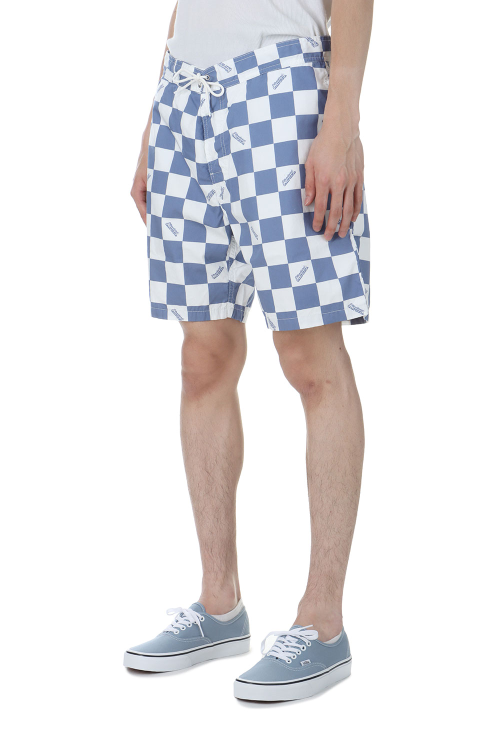 SD Checker Surf Shorts - BLUE | セレクトショップ