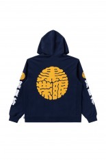 SMALL OG LABEL PIGMENT DYDED CREW SWEAT - BLACK (BEPFW24CS13 