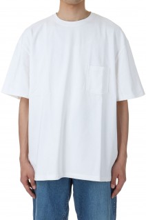 ORGANIZED TEE SS / 13oz C.JERSEY - WHITE (SW-C0204)