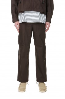 RESEARCHED WORK TROUSERS / T/C TWILL - BROWN (SW-P0202)