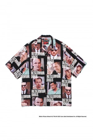 RESERVOIR DOGS / S/S HAWAIIAN SHIRT ( TYPE-3 ) /BLACK(RD-WM-HI03)