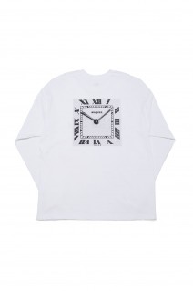 LONG SLEEVE T-SHIRT / WHITE (SQ-24SS-LT-01)
